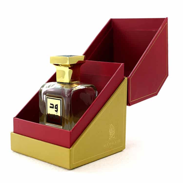 Custom Paper Square Cosmetic Package Cardboard Paper Perfume Bottle Packaging Gift Box
