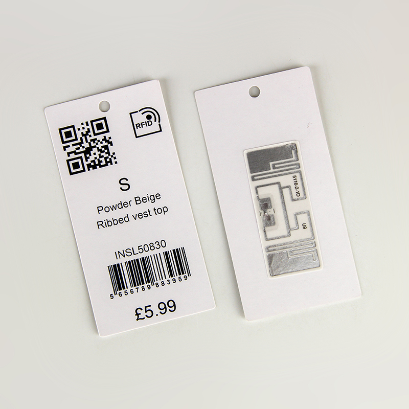 Apparel UHF RFID Stickers With Variable Date Printing